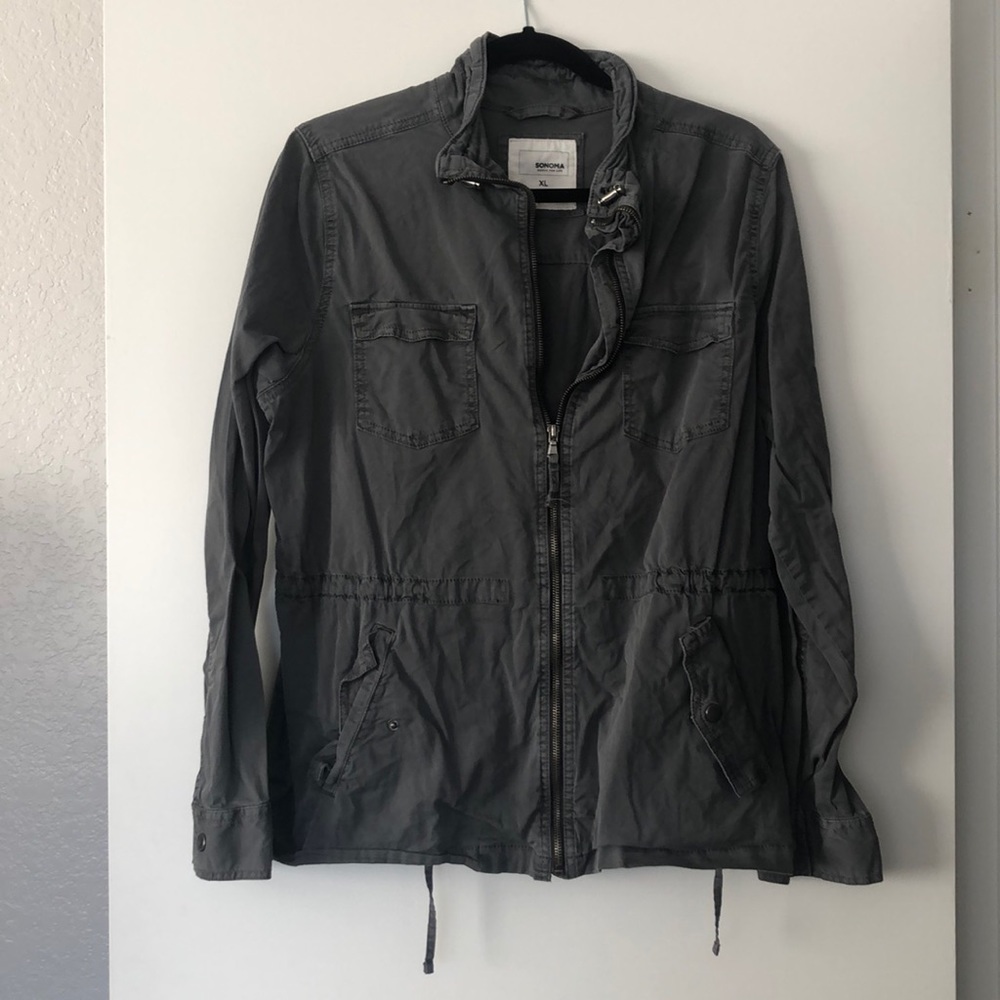 Green/grey jacket
